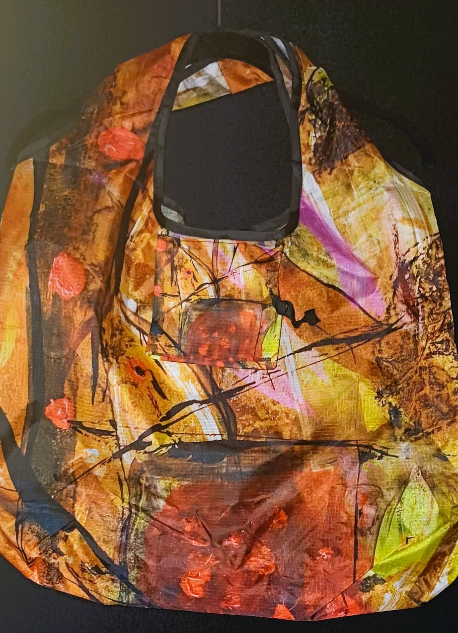 Bolsa Compras Folhas