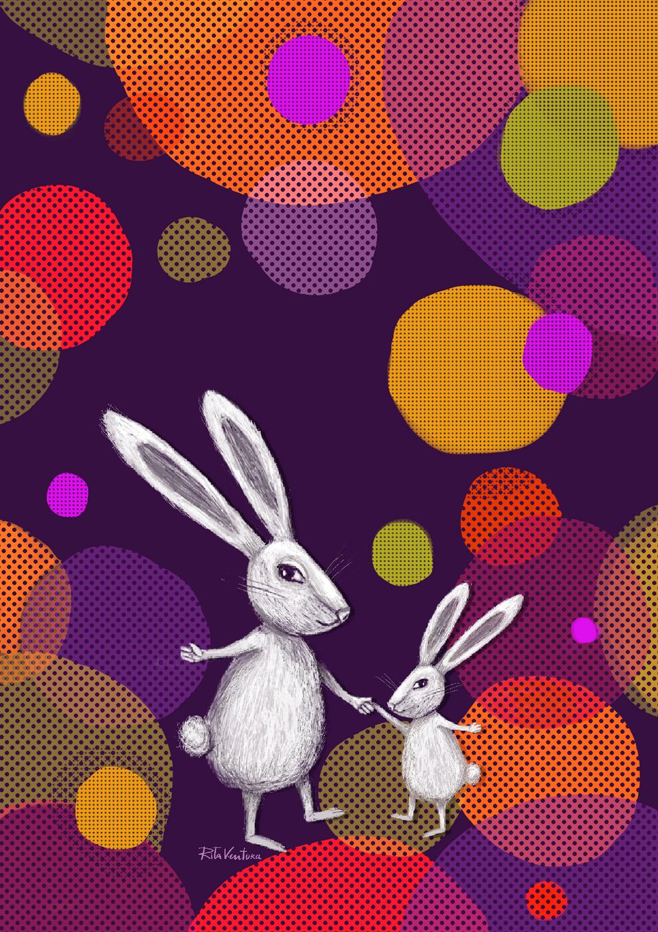 Bolsa Compras Coelhos