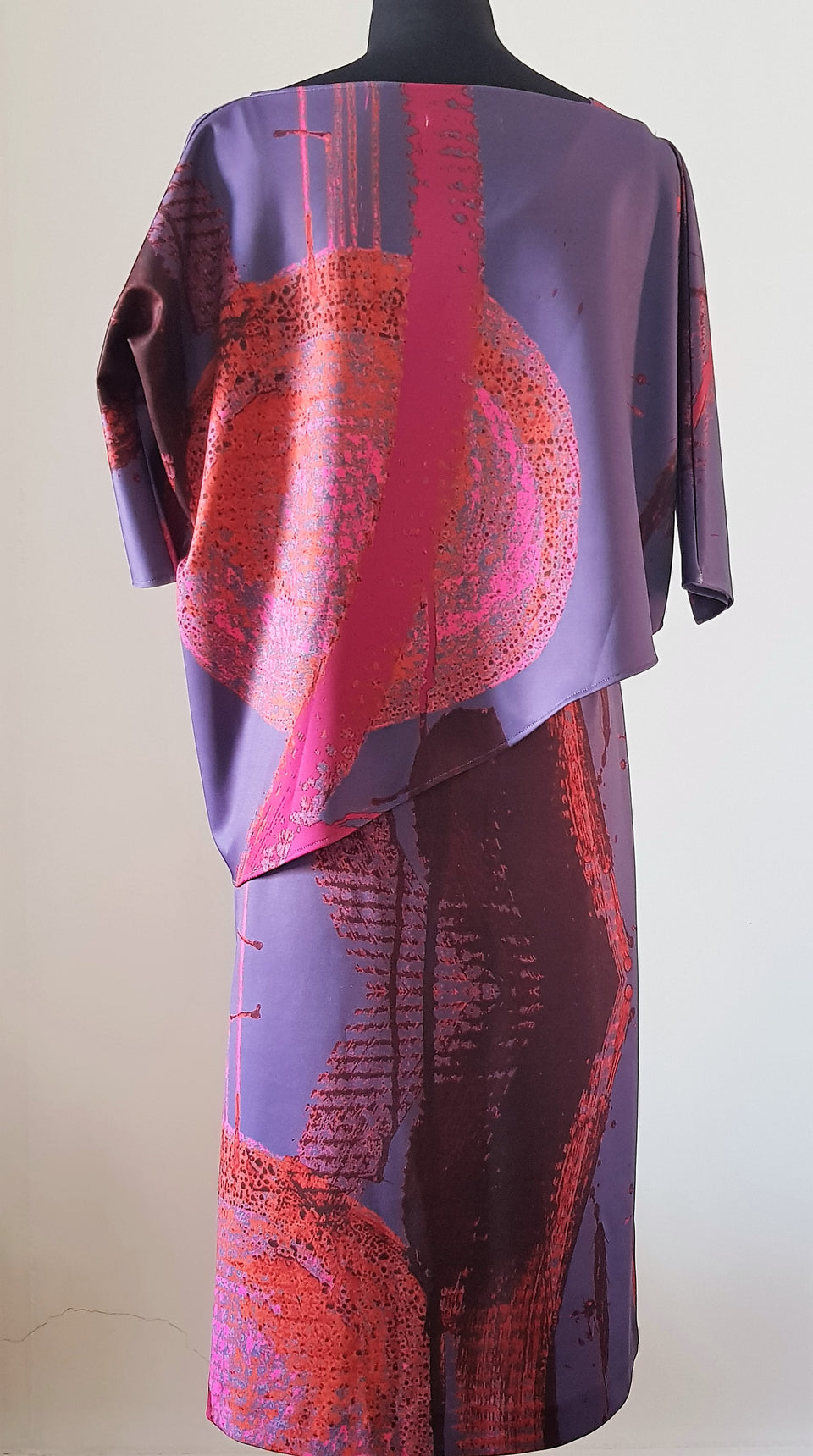 Vestido+Blusa Barros Roxo