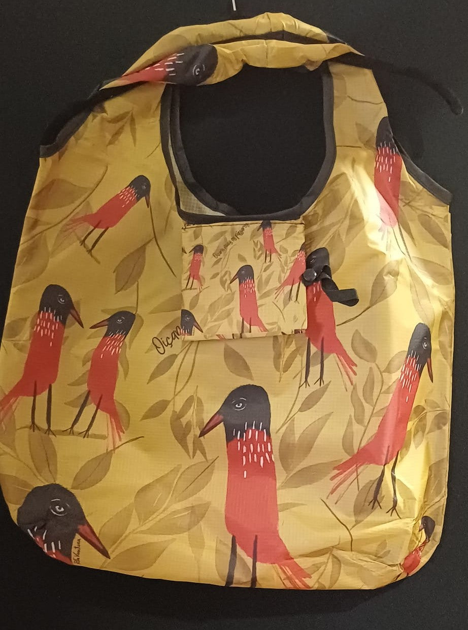 Bolsa Compras Pássaros