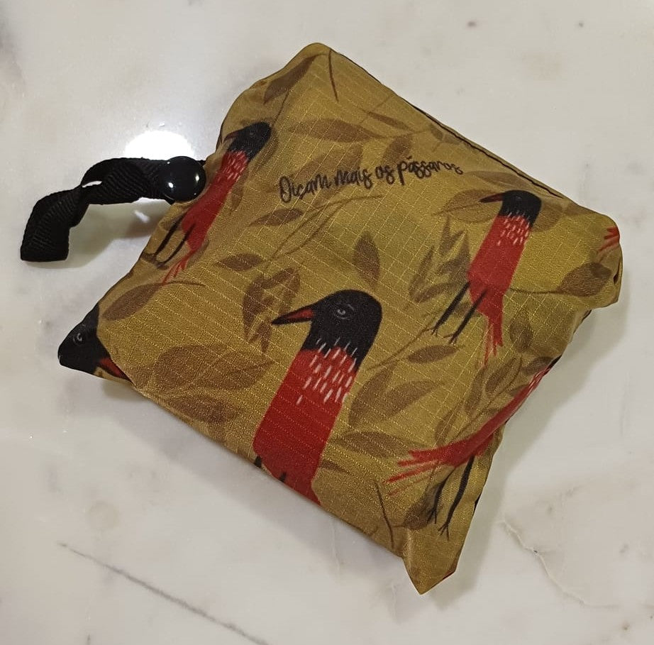 Bolsa Compras Pássaros