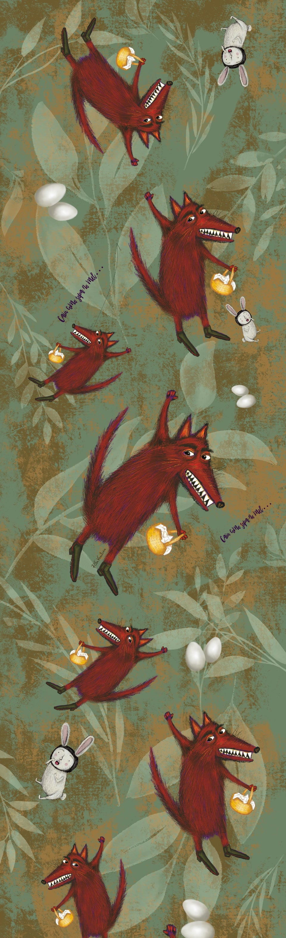 Caminho de Mesa Lobos Verde